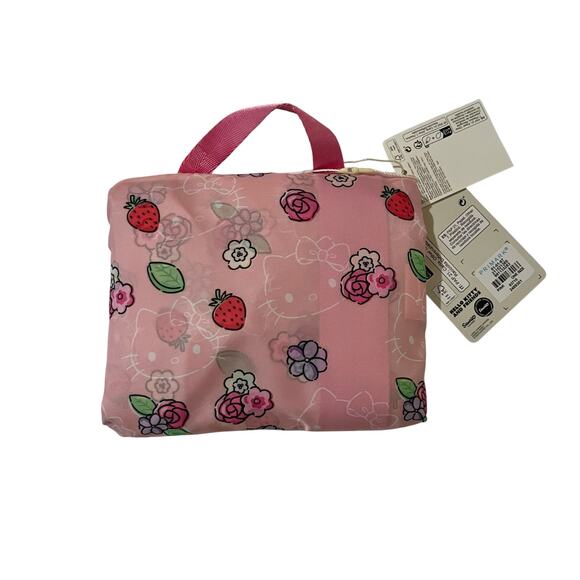 Primark Hello Kitty Foldable Weakened Tote Bag Travel Vacation Cute Girly NWT - Picture 3 of 4